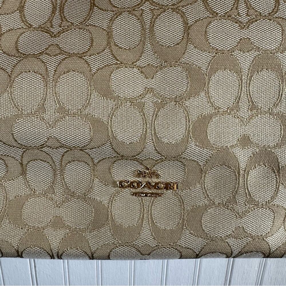 Coach Hobo Khaki Chalk Signature C Crossbody Bag - image 4